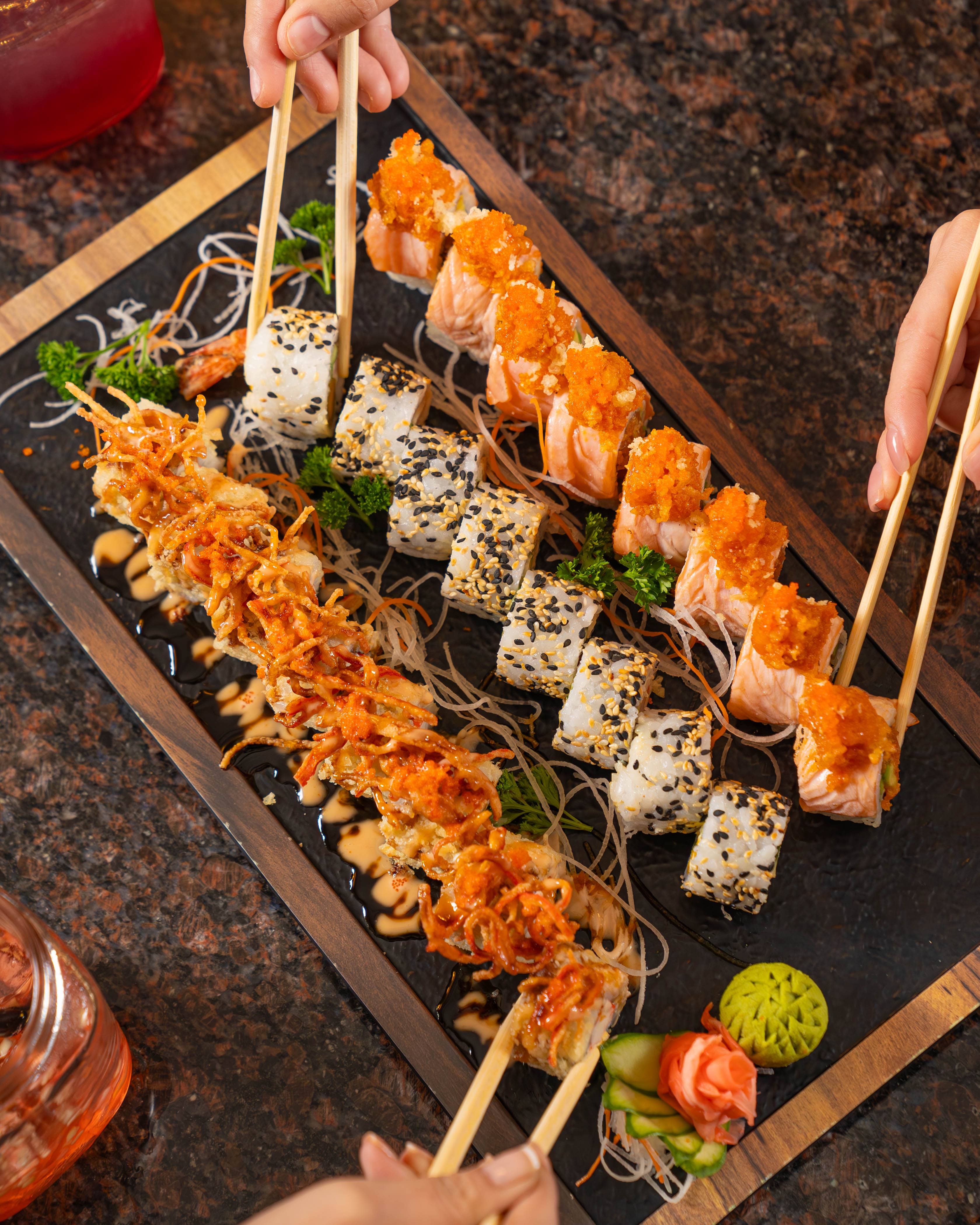 A Yee Hwa sushi platter