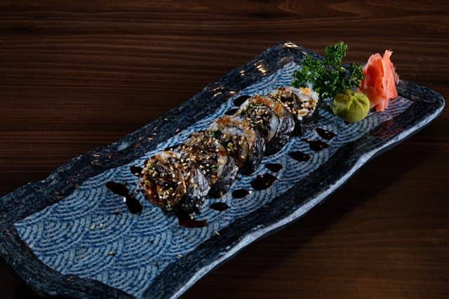Grilled Salmon Futomaki