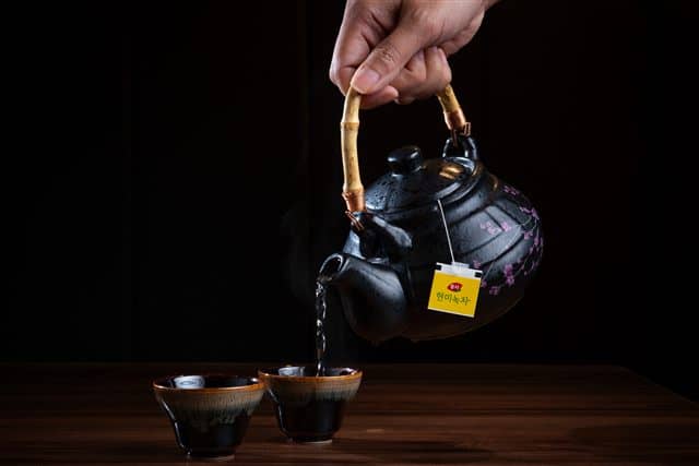 Green Tea Pot