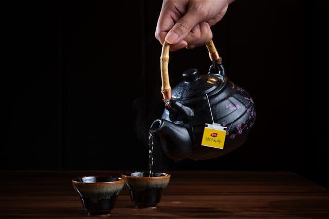 Green Tea Pot