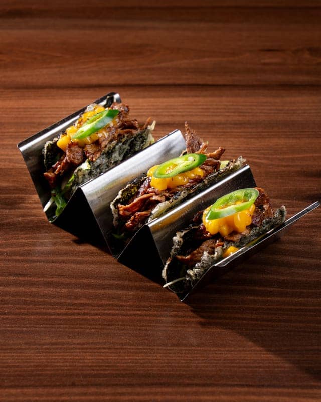 Sushi Taco (Beef or Spicy Salmon)