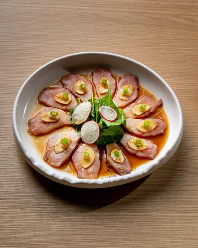 Hamachi in Ponzu Sauce