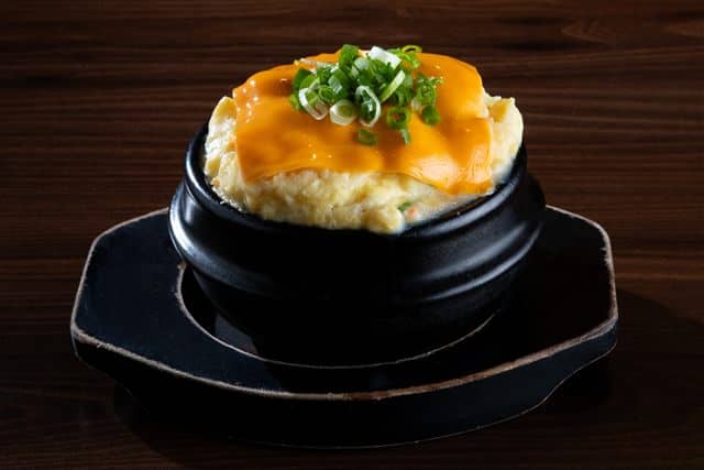 Stone Pot Egg with Cheddar