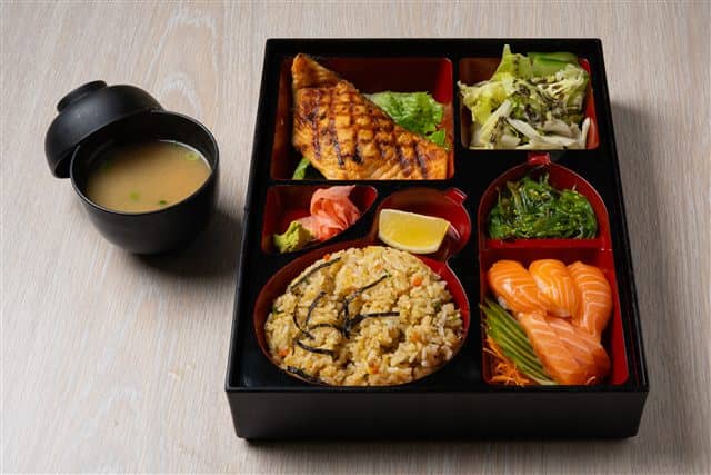 Salmon Bento